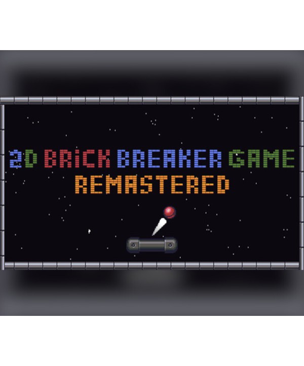 2D Brick Breaker Game REMASTERED Steam Key GLOBAL